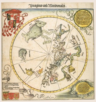  Albrecht Canvas - Map of the Southern Sky Albrecht Durer